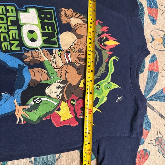 Vintage Cartoon Network Ben 10 Navy Blue T-Shirt - Picture 3 of 4